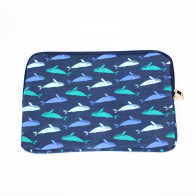 Whale Laptop Bag Blue